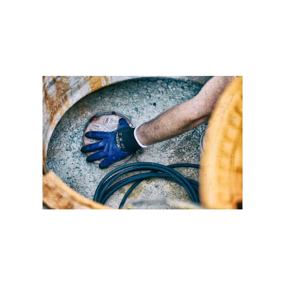 GEBOL Arbeitshandschuh Wet Grip 10