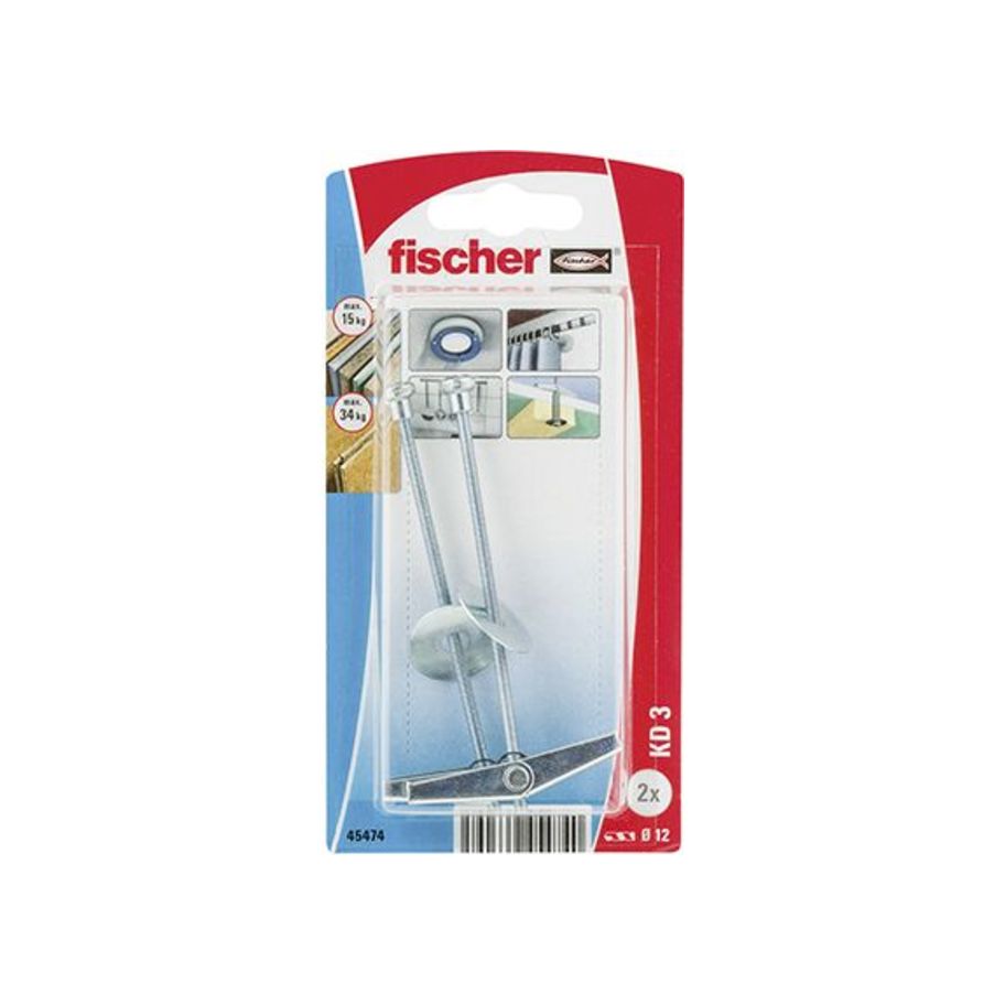 FI SB 45474 Kippdübel KD 3 NV 2St