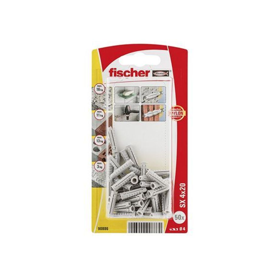 fischer SB Nylondübel SX 4