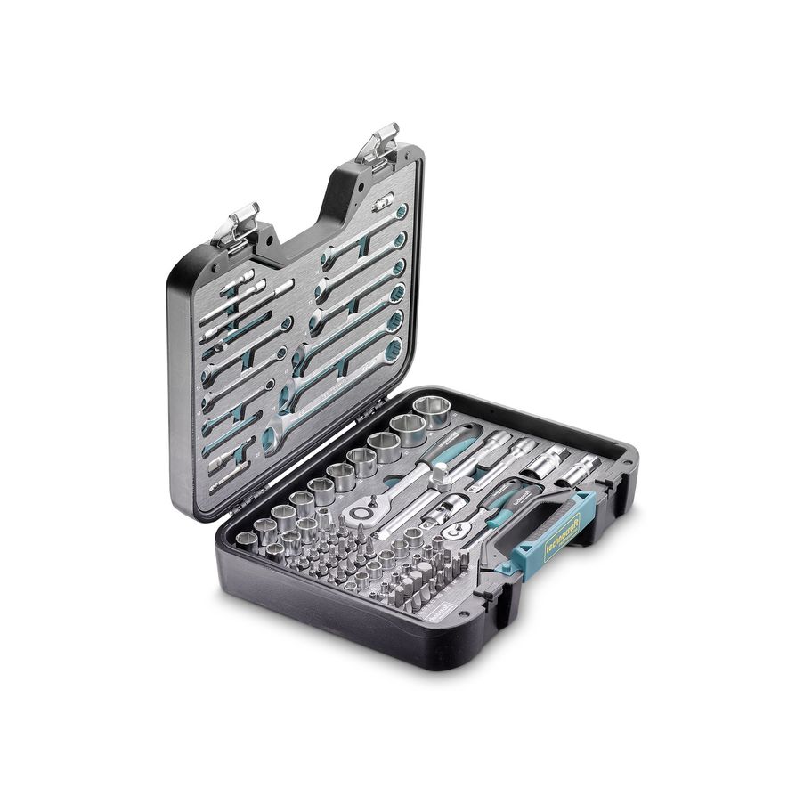 TCP Steckschlüsselsatz,1/4"+1/2",86-tlg.