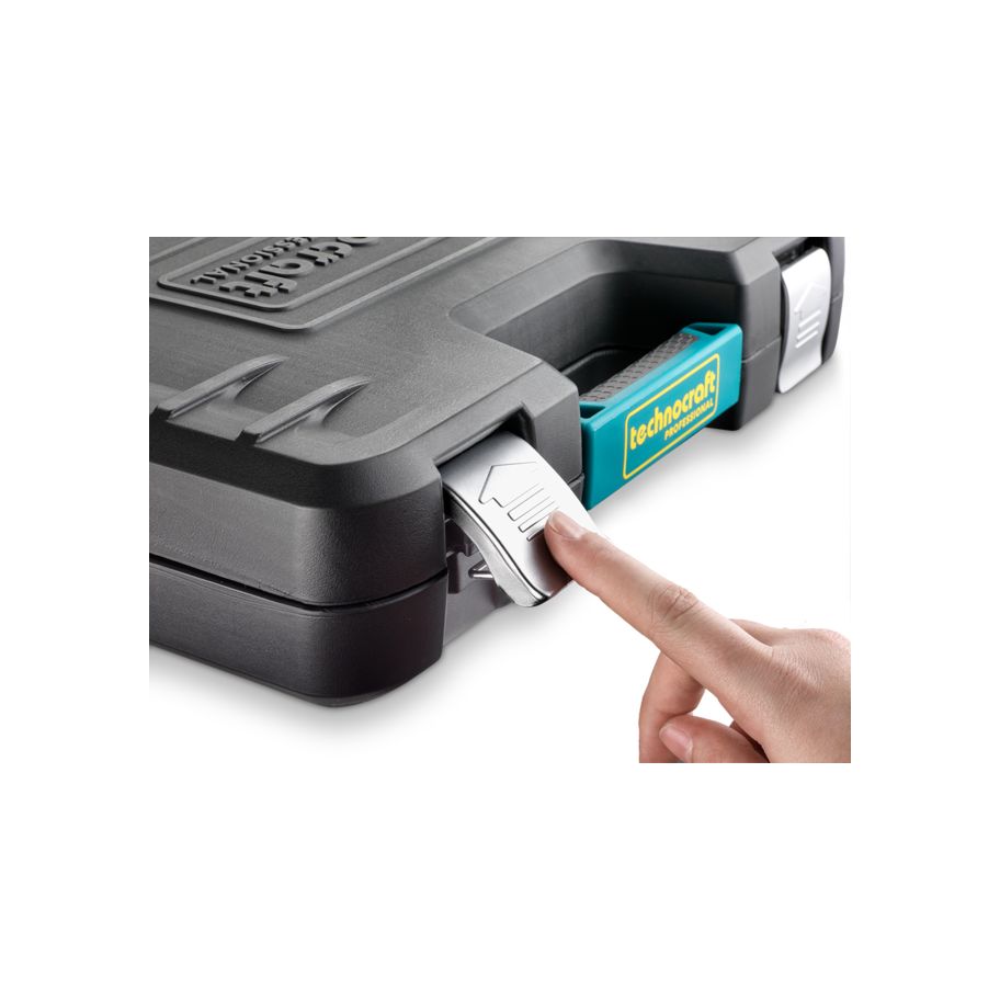 technocraft Steckschlüssel-Satz 1/4" + 3/8", 48-tlg