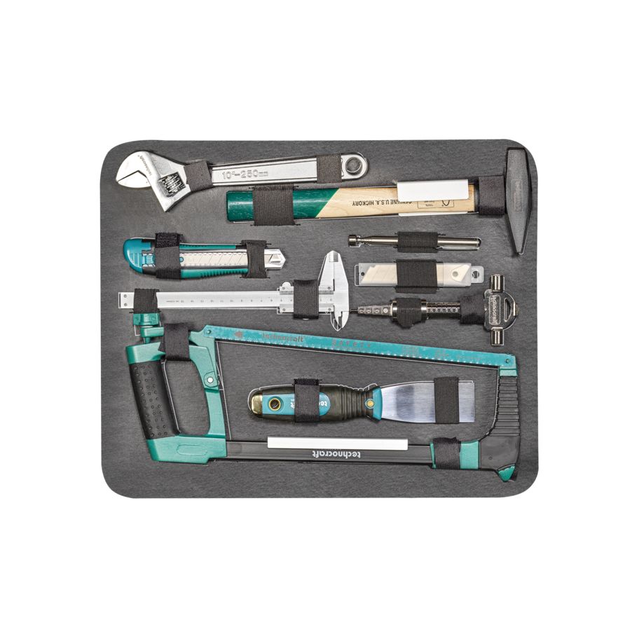 technocraft PP-Werkzeugkoffer PRO TROLLEY IP65 Premium 213-tlg