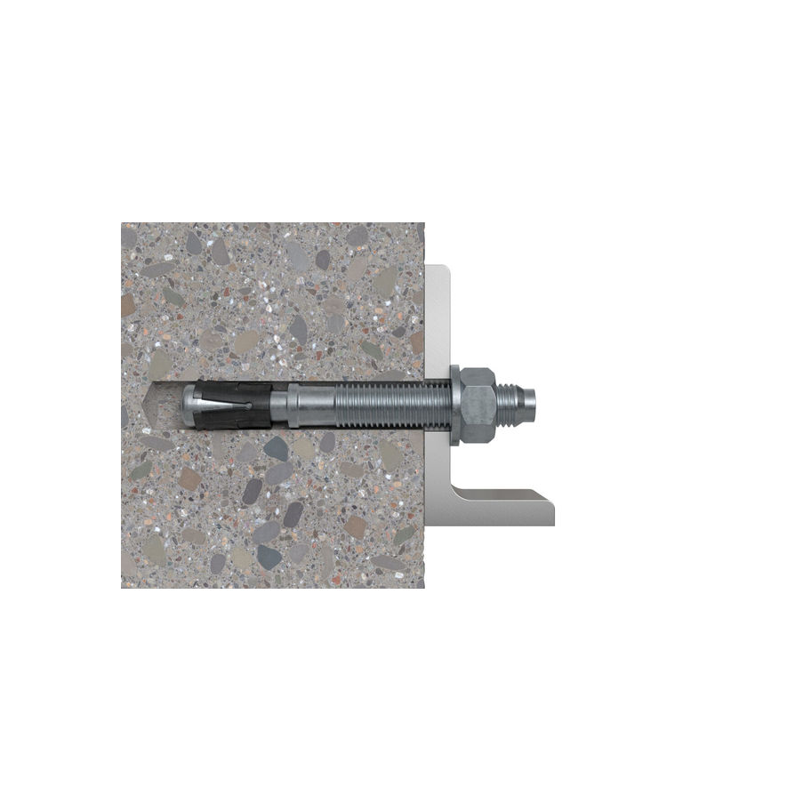 fischer Bolzenanker Stahl blau verzinkt FAZ II Plus 12/20