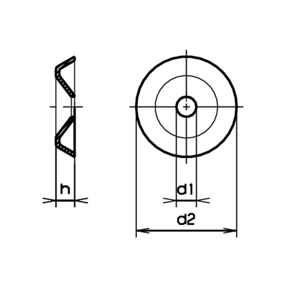 bestaPAC Cuvetten messing vernickelt assortiert