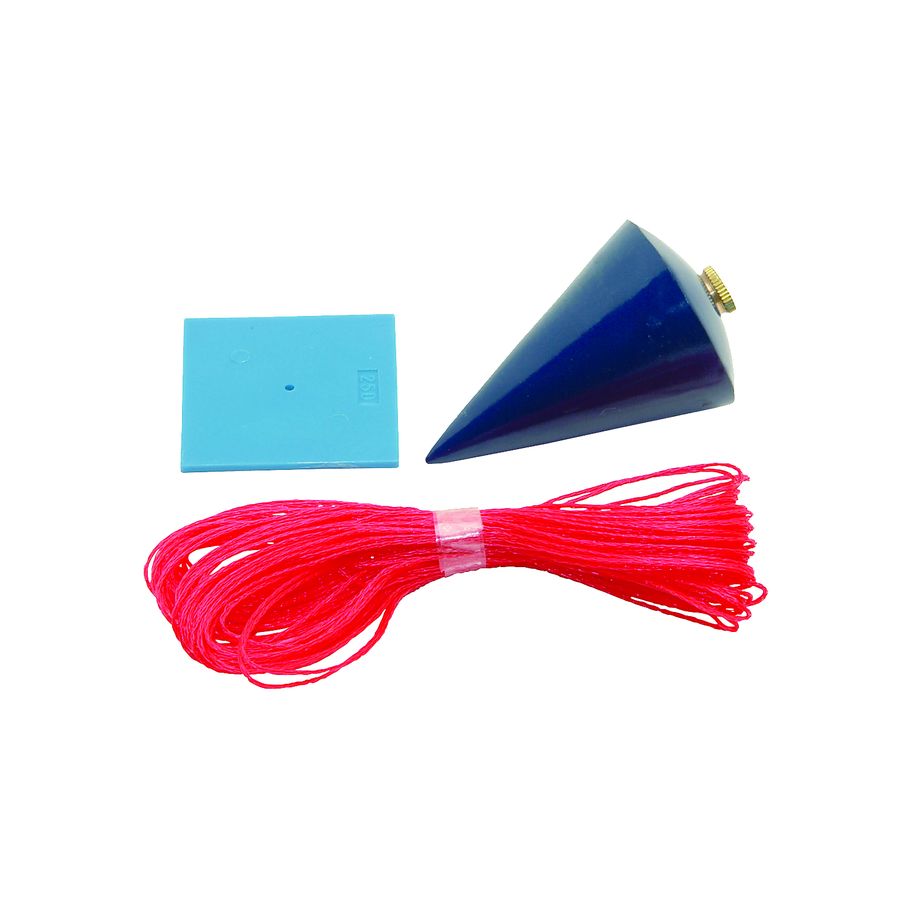 TCP Senklot mit Schnur und Plättchen