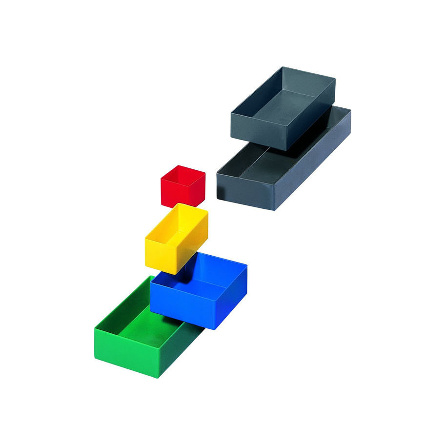Einsatzboxen Kunststoff 108x216x63 mm B5