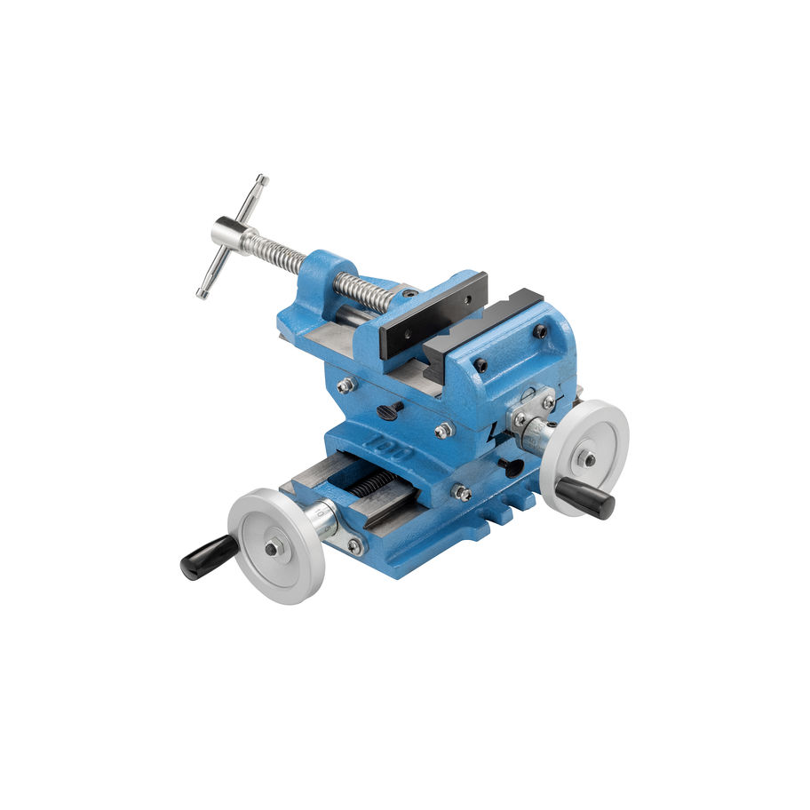 ALE Kreuztisch mit Schraubstock 100mm