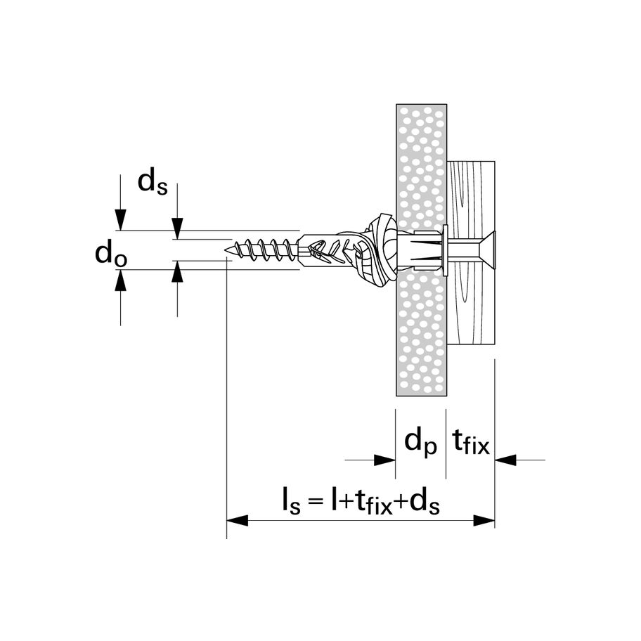 fischer Universaldübel  UX 6 LR