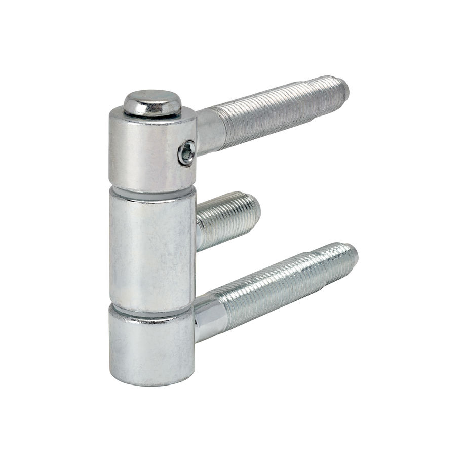 Sassba Stahlzargenband 3-tlg. HE18 FIX verzinkt blau