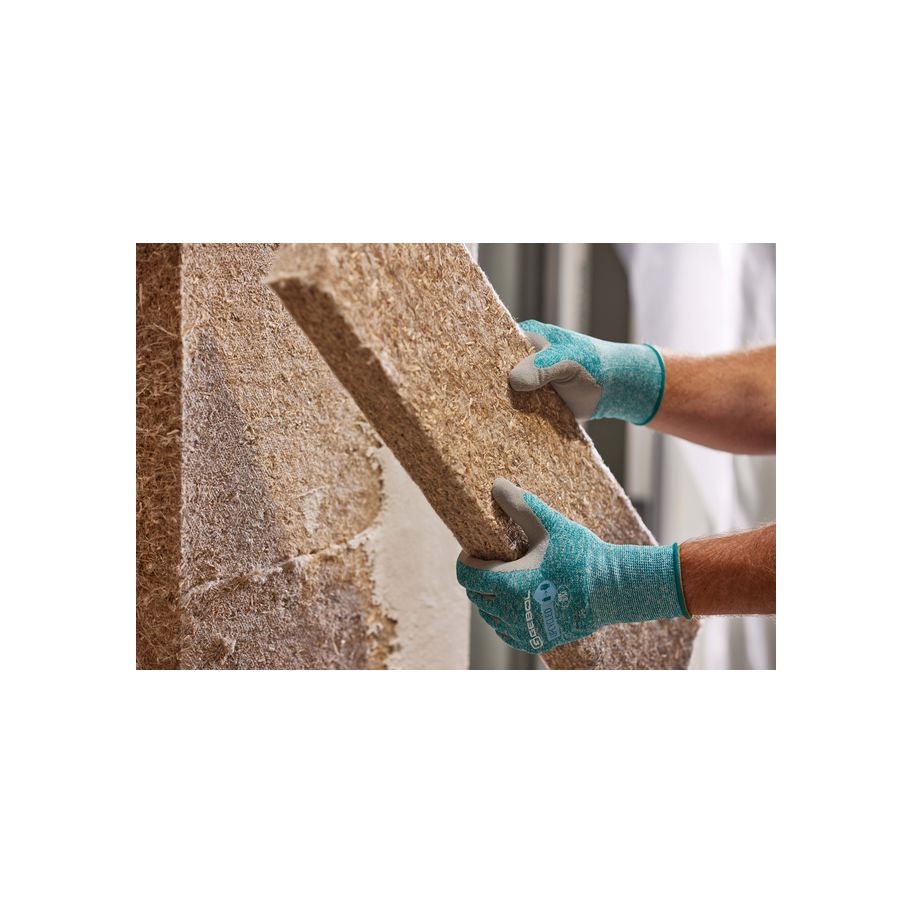 GEBOL Arbeitshandschuh Upcycled Strong hellgrün 6