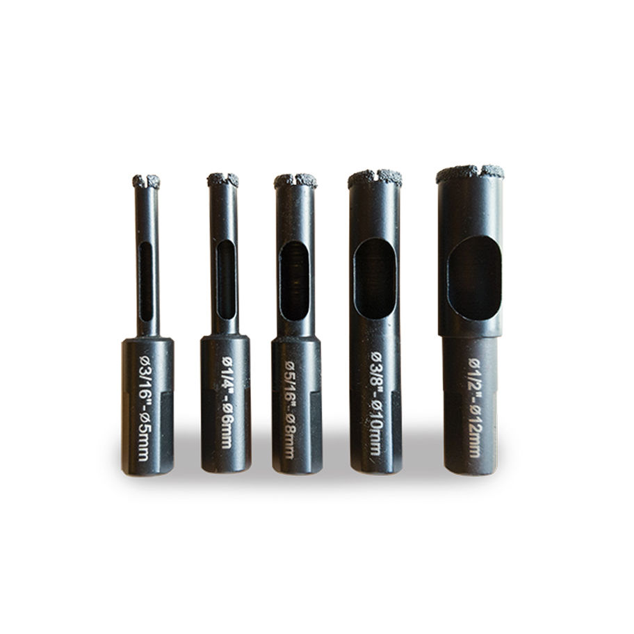 MANDREX Diamant-Fliesenbohrerset UniXcut mit Zentrierhilfe