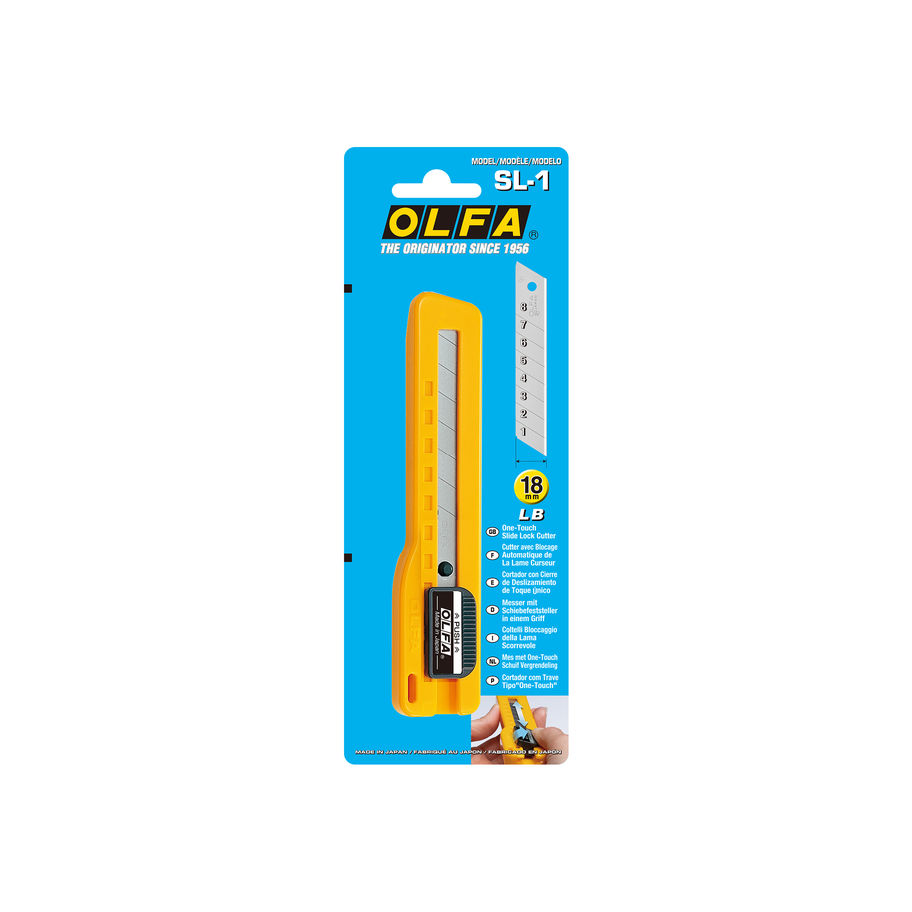 OLFA Original Japan Messer Typ SL-1 18mm