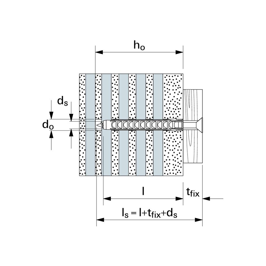 fischer Universaldübel  Sx 10 L