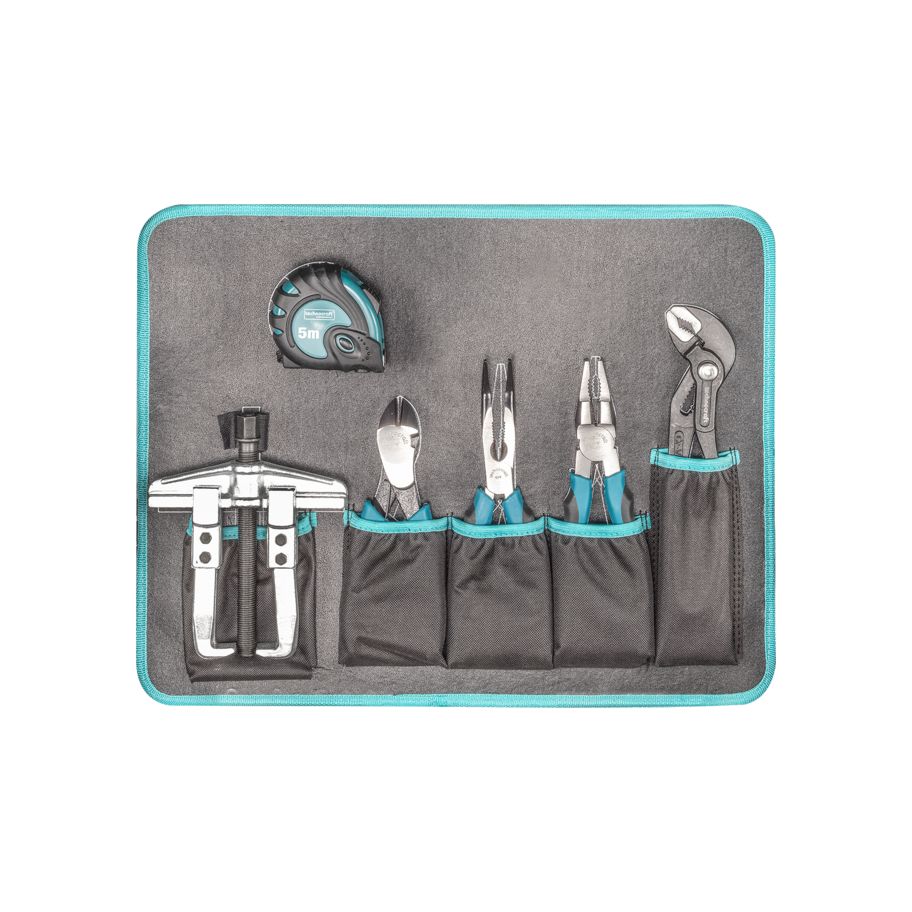 technocraft PP-Werkzeugkoffer PRO CONSTRUCTION 152