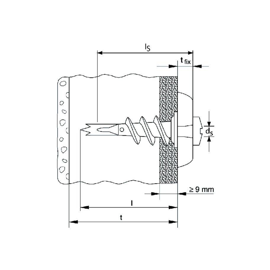 fischer Gipskartondübel GKMS 12 Metall