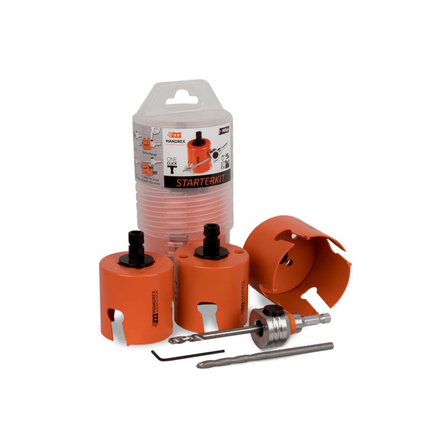 MANDREX HM-Lochsägen Starter Ø65 El.