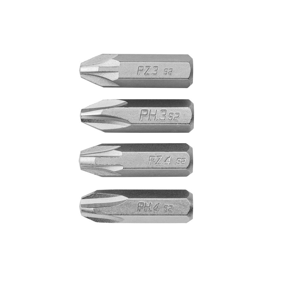 TCP Bit-Set 5/16"  PZ+PH 4-tlg.