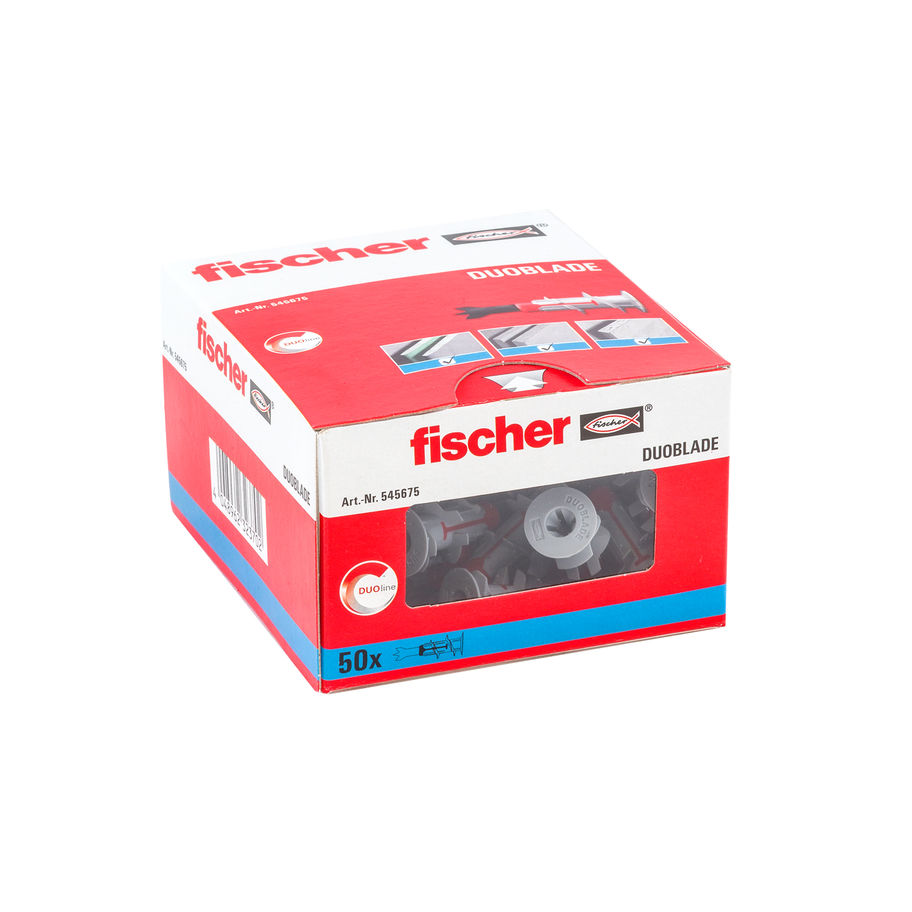 fischer Gipskartondübel DUOBLADE