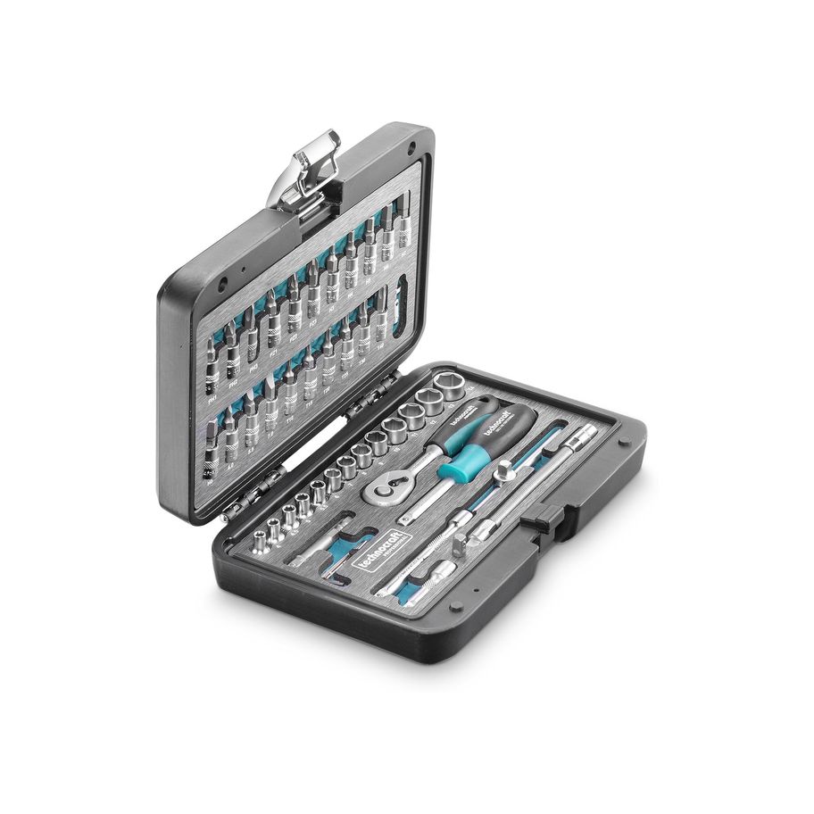 TCP Steckschlüsselsatz, 1/4", 47-tlg.