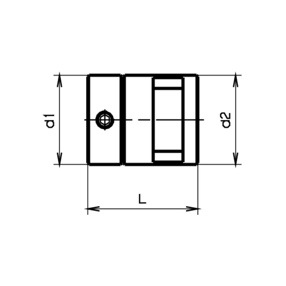 Tiefenanschlag für Stufenbohrer Typ B kugelgelagert Alu D 10