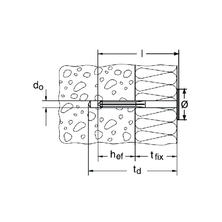 fischer Dämmstoffhalter Metall DHM 210