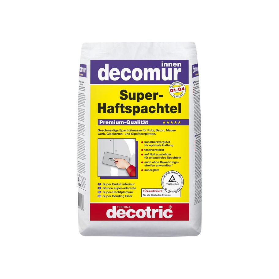 DECOTRIC decomur Super-Haftspachtel 25kg