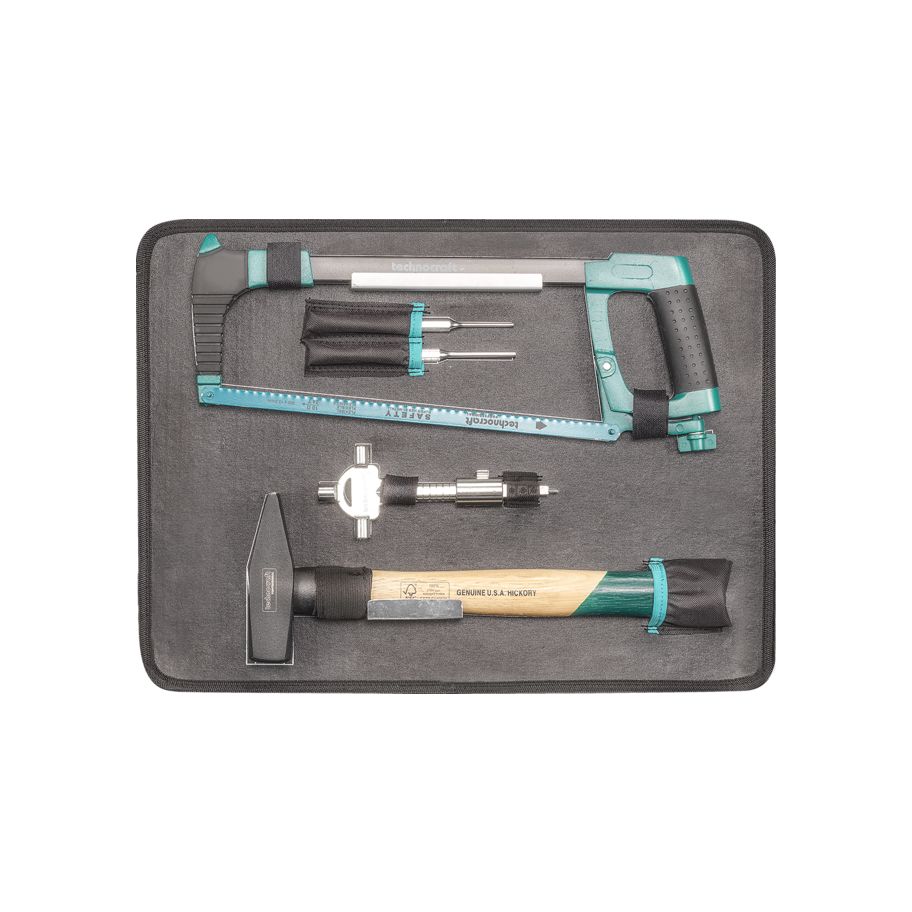 technocraft PP-Werkzeugkoffer PRO CONSTRUCTION 152