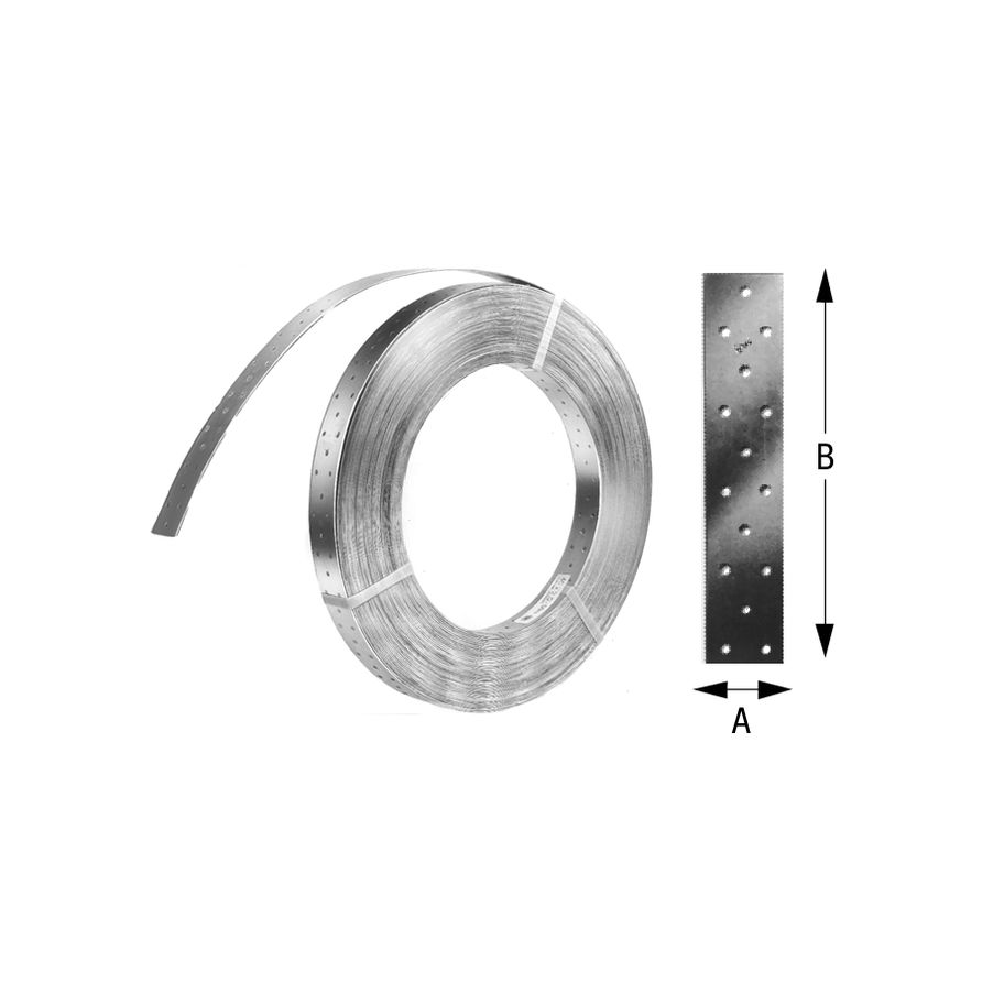 SST Windrispenband Stahl feuerverzinkt à 50m 60x2x50