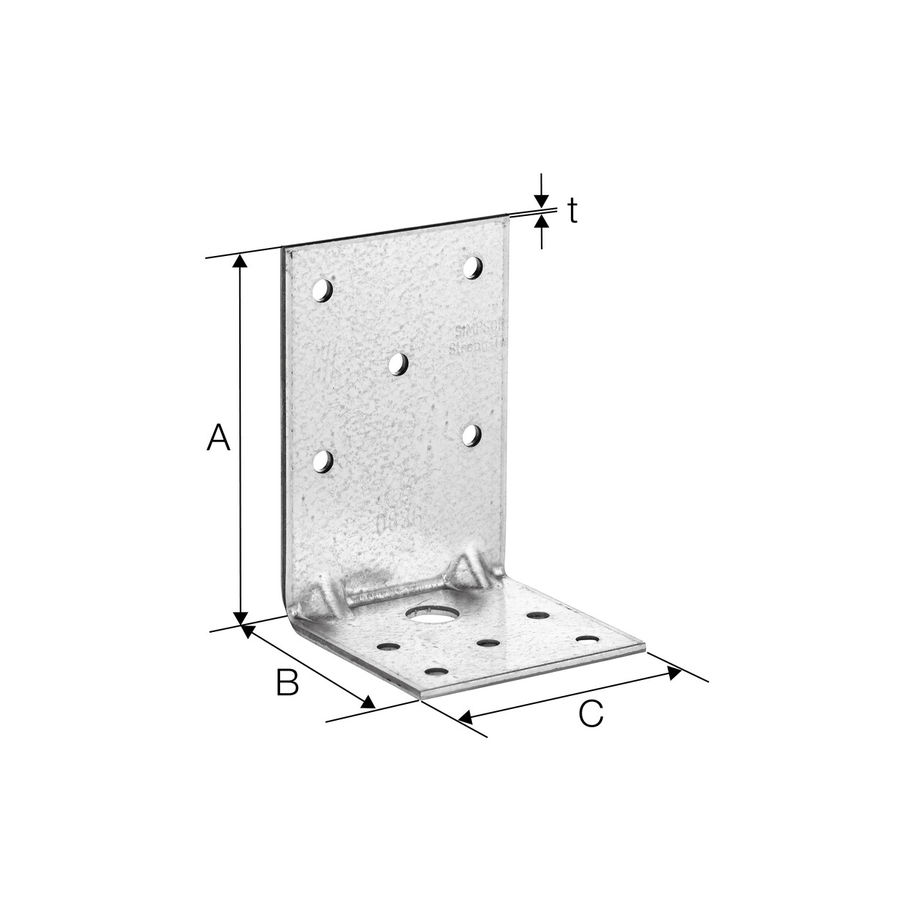 SST Winkelverbinder feuerverzinkt ADR6035 60×37×60×2,5