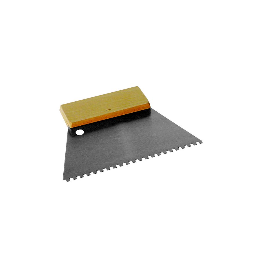 Zahnspachtel, 180x135mm, 4x4mm