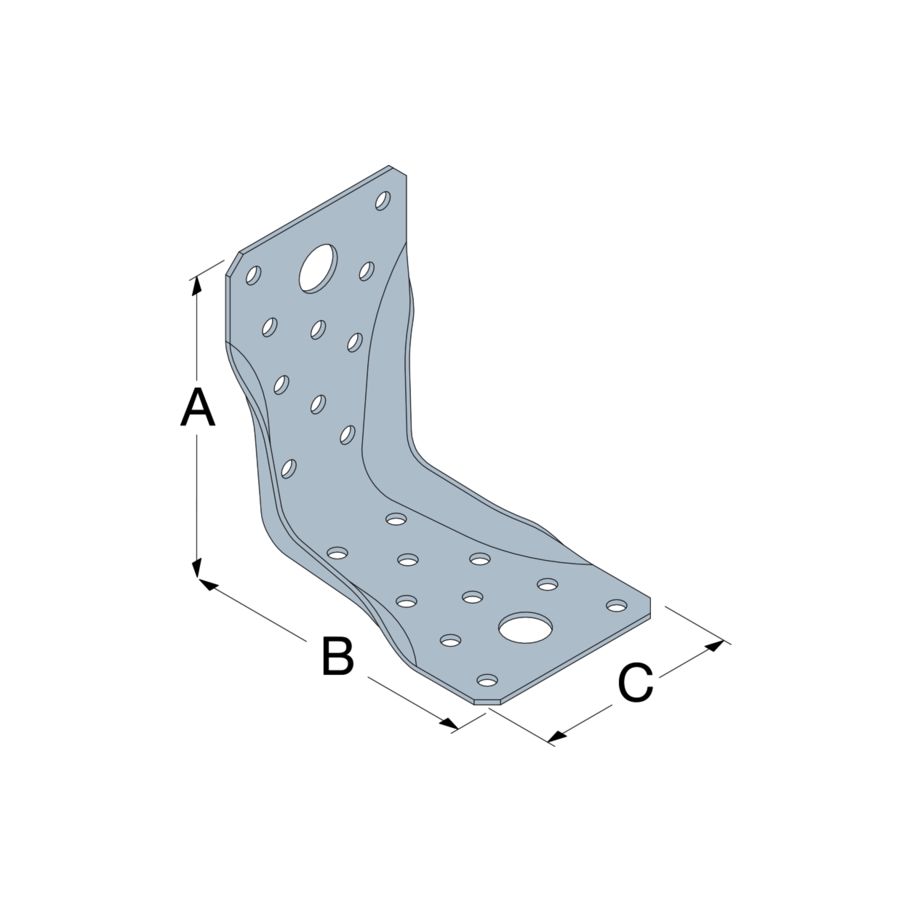 SST Winkelverbinder ABR9015 89×9×60×1,5