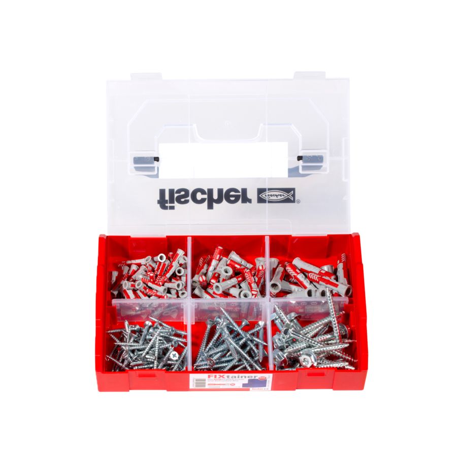 fischer FIXtainer DUOPOWER Dübel und Schrauben-Box (210)