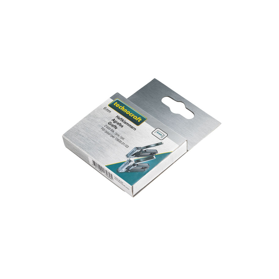 TCP Heftklammern, 8mm / 2'000 Stück