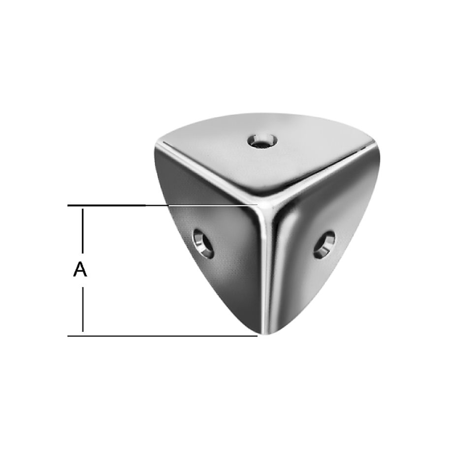 bestaPAC Kistenecke rostfrei 30x36