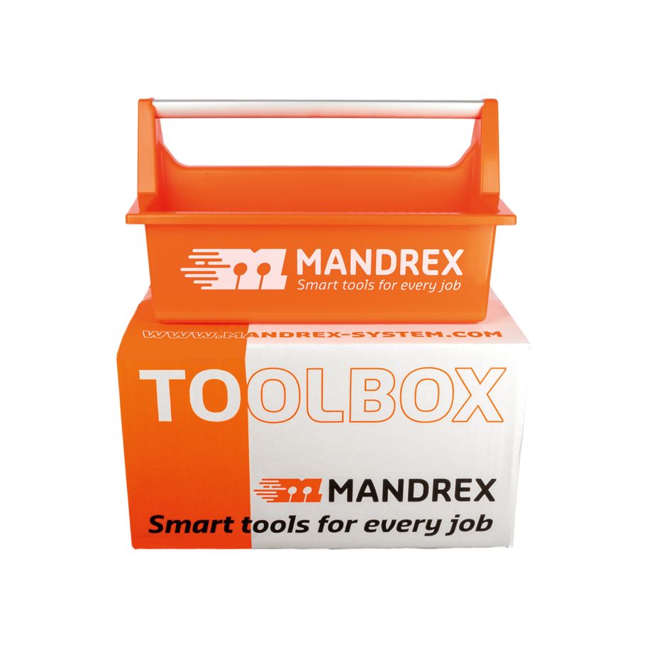 MANDREX HM-Lochsägen Ø65/68/83 Toolbox