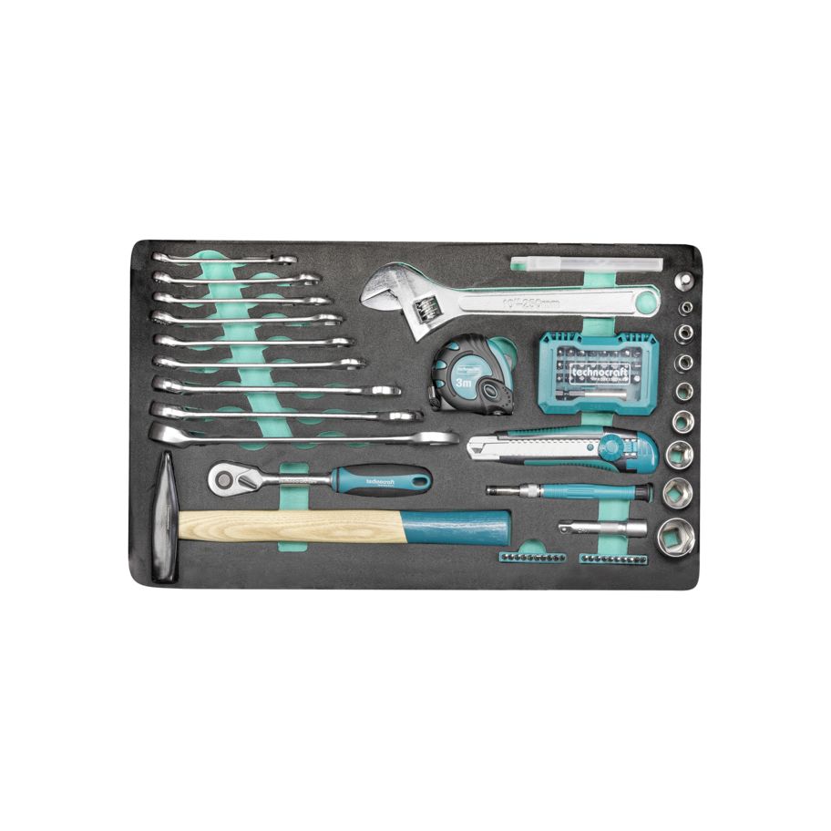 technocraft Metabox Werkzeugkoffer mechanic Premium 116-tlg