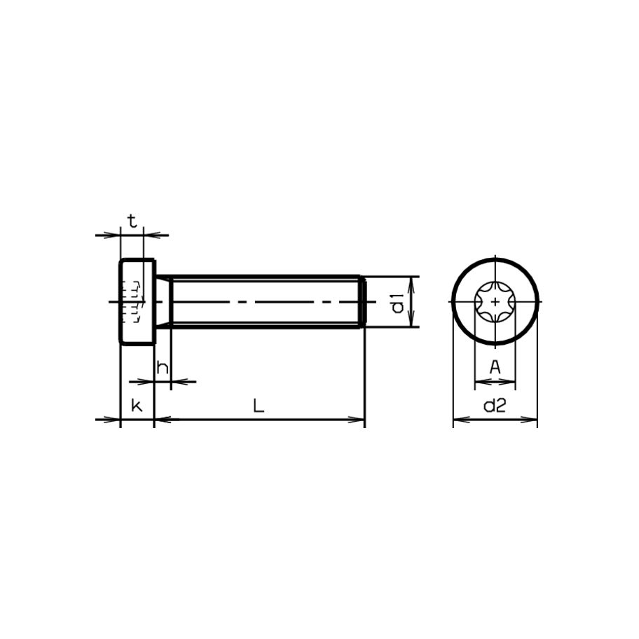 Zylinderschrauben Innensechsrund niedriger Kopf ISO 14580-8.8 znb M4x12 mm