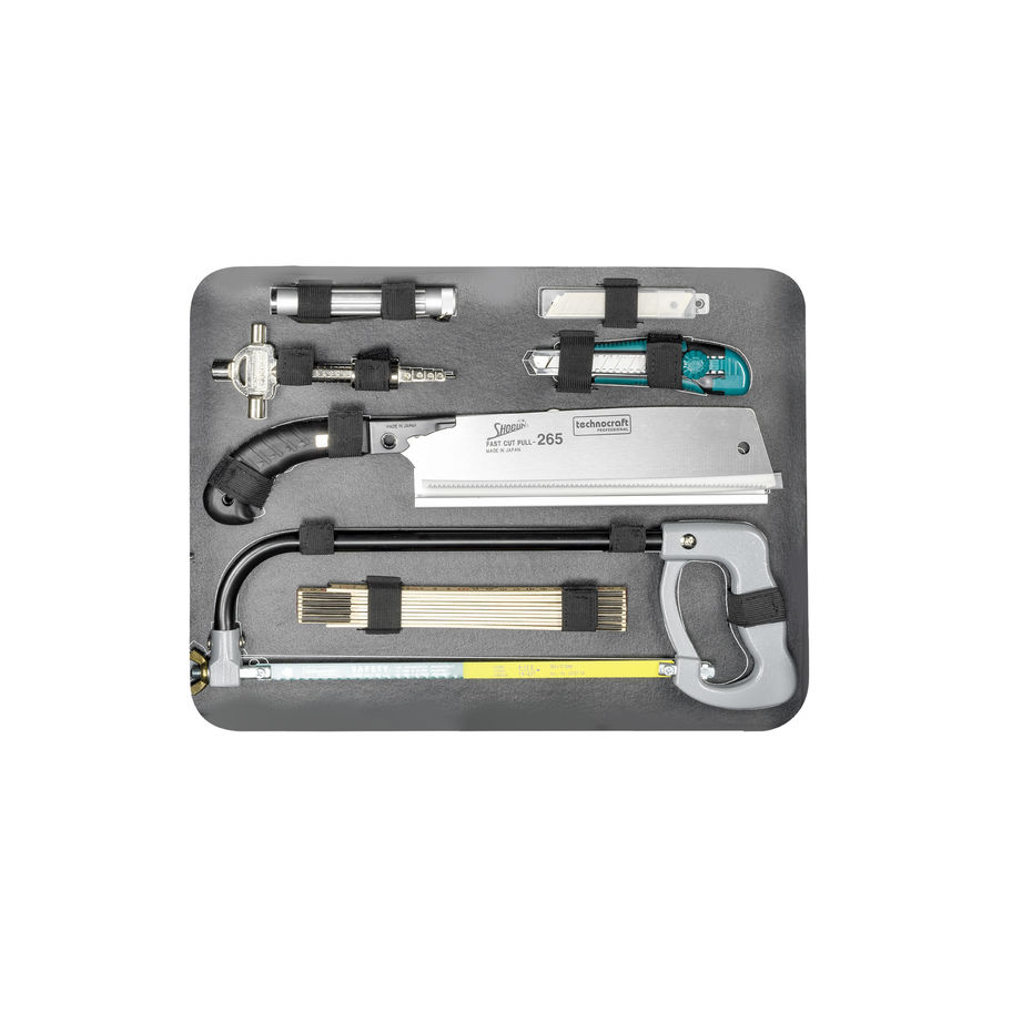 technocraft Alu-Werkzeugkoffer PRO WOOD 4