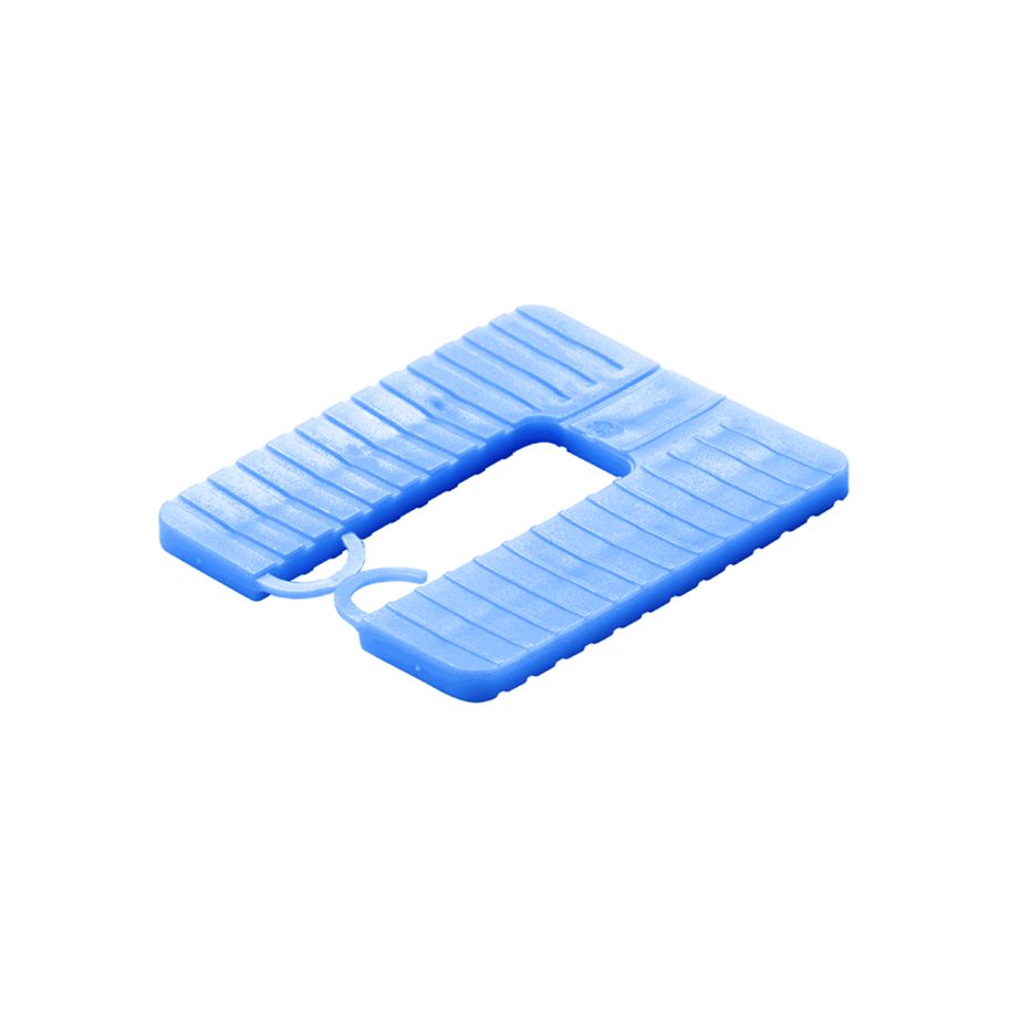 Montageplatte Euroklick 40x30x2mm blau