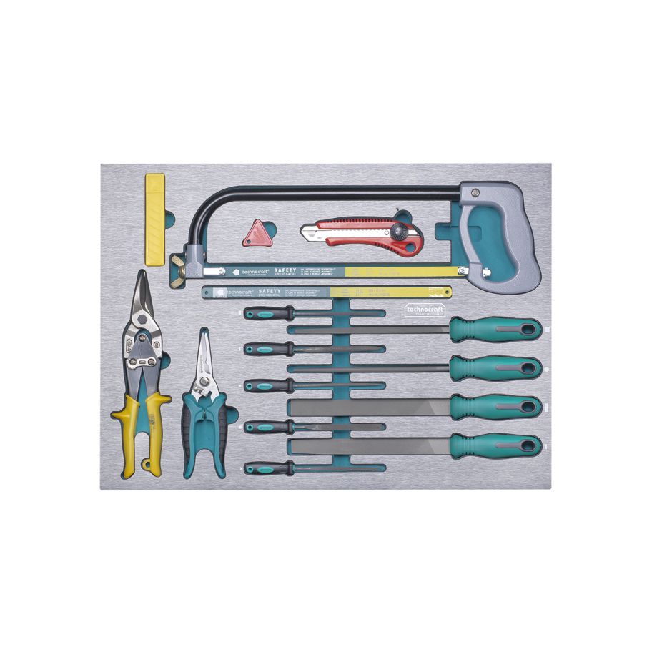 technocraft Werkstattwagen SWISS TEAM PLUS+ 743-tlg.