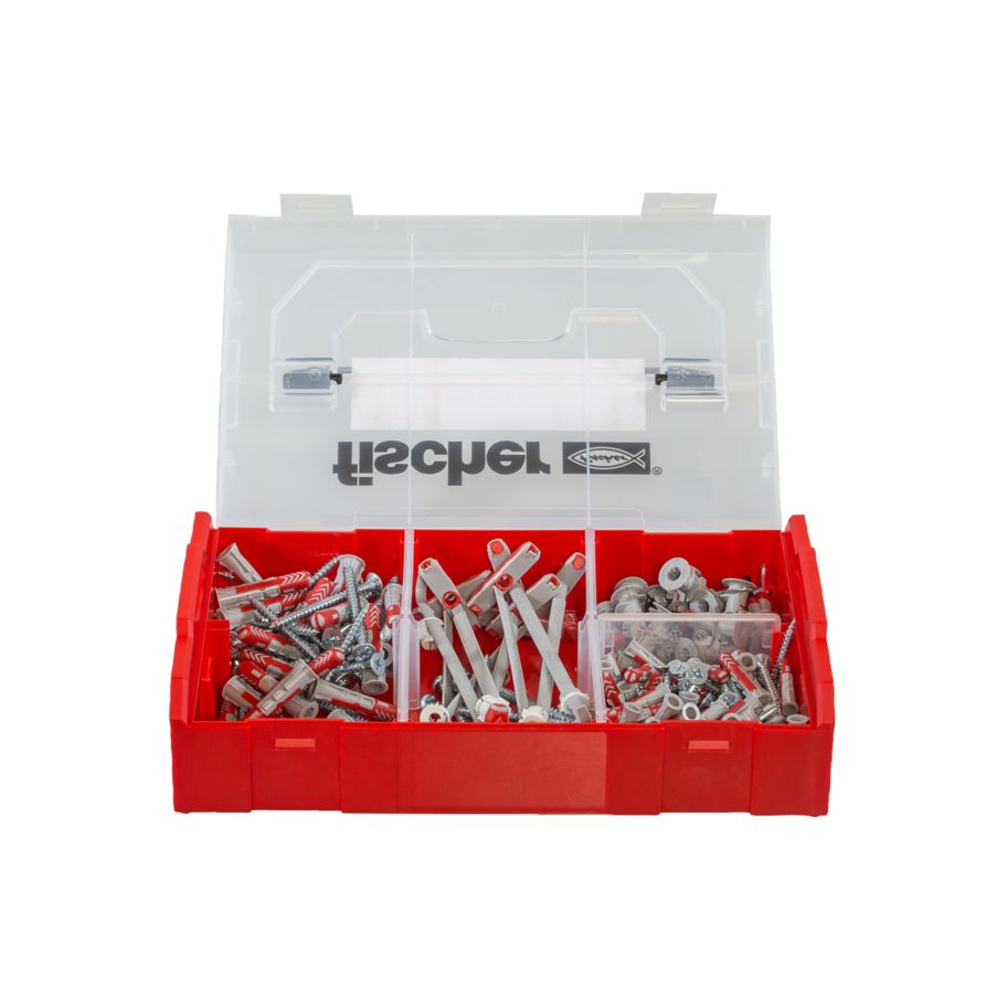 fischer FIXtainer DUO-Line Dübel und Schrauben-Box (181)