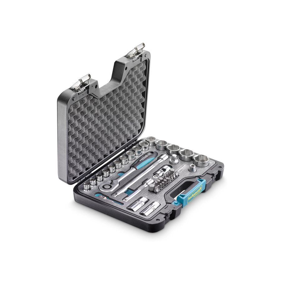 TCP Steckschlüsselsatz, 1/2", 44-tlg.