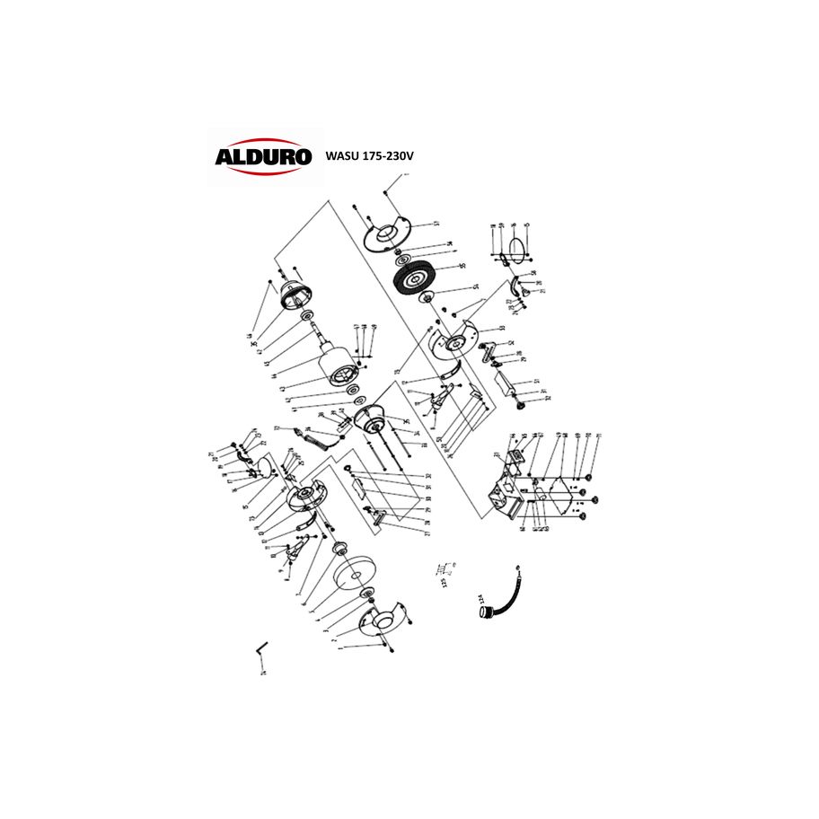 ALE Plexiglas-Schutz recht WASU 175-230V