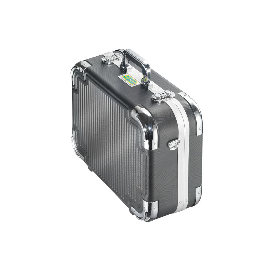 technocraft ABS-Werkzeugkoffer PRO CHROME WOOD 116