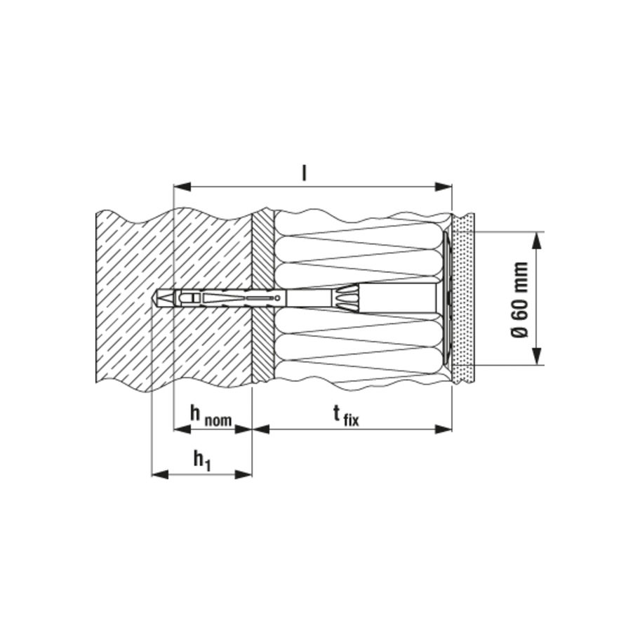 fischer Putzdübel FIF-CN II 8/80