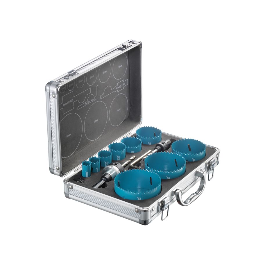 TCP HSS-Bi-Metall Lochsägen-Satz,12-tlg.