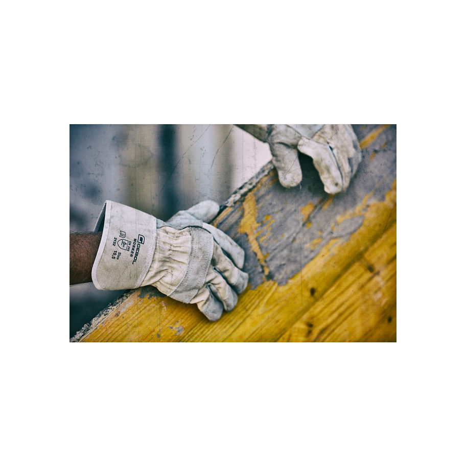 GEBOL Arbeitshandschuh Worker 10,5