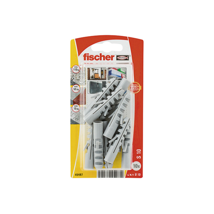 FI SB 45487 Nylondübel S 10 NV 10St