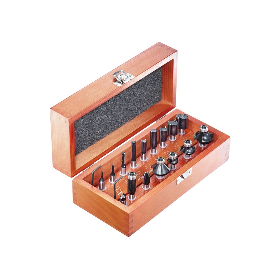 TCP Oberfräser-Satz, 16-tlg.