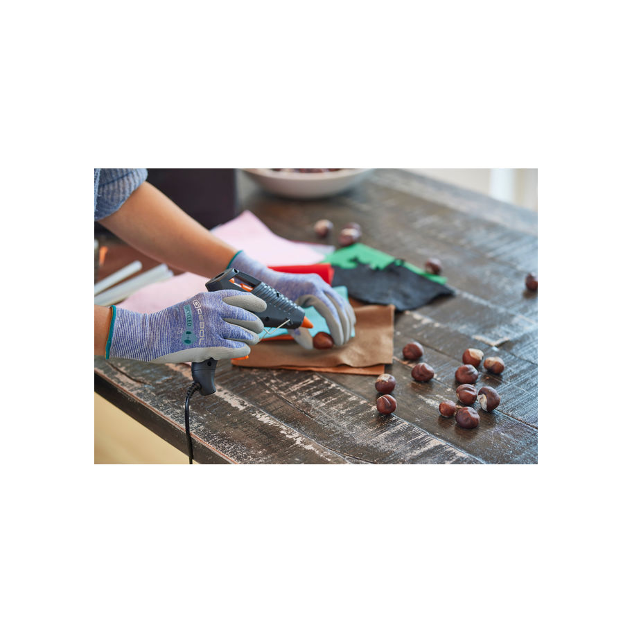 GEBOL Arbeitshandschuh Upcycled Sensitive dunkelblau 9